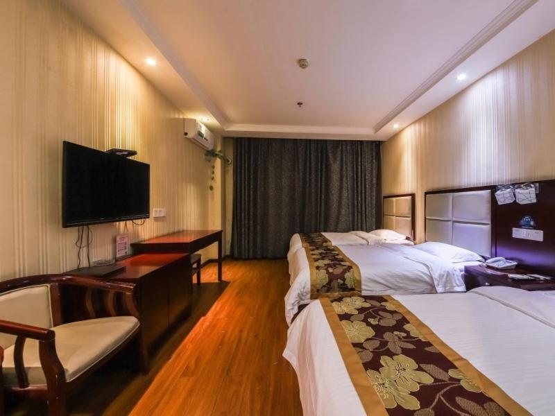 Greentree Inn Henan Zhengzhou Wanda Hanghai Middle Road Business Hotel Exterior foto