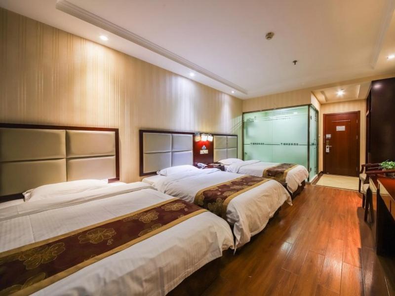 Greentree Inn Henan Zhengzhou Wanda Hanghai Middle Road Business Hotel Exterior foto